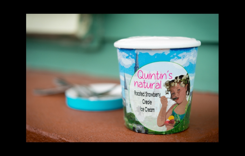 Find Quintin's Natural Ice Cream at top restaurants and year-round festivals in New Orleans